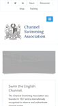 Mobile Screenshot of channelswimmingassociation.com