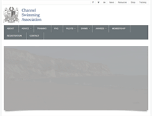 Tablet Screenshot of channelswimmingassociation.com